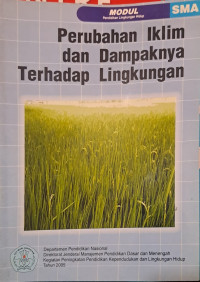 Perubahan Iklim dan Dampaknya Terhadap Lingkungan