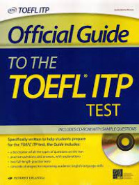 Official Guide To The Toefl ITP Test / ETS